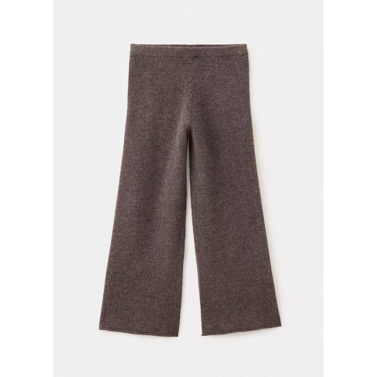 Pantalon droit maille marron, MANGO KIDS