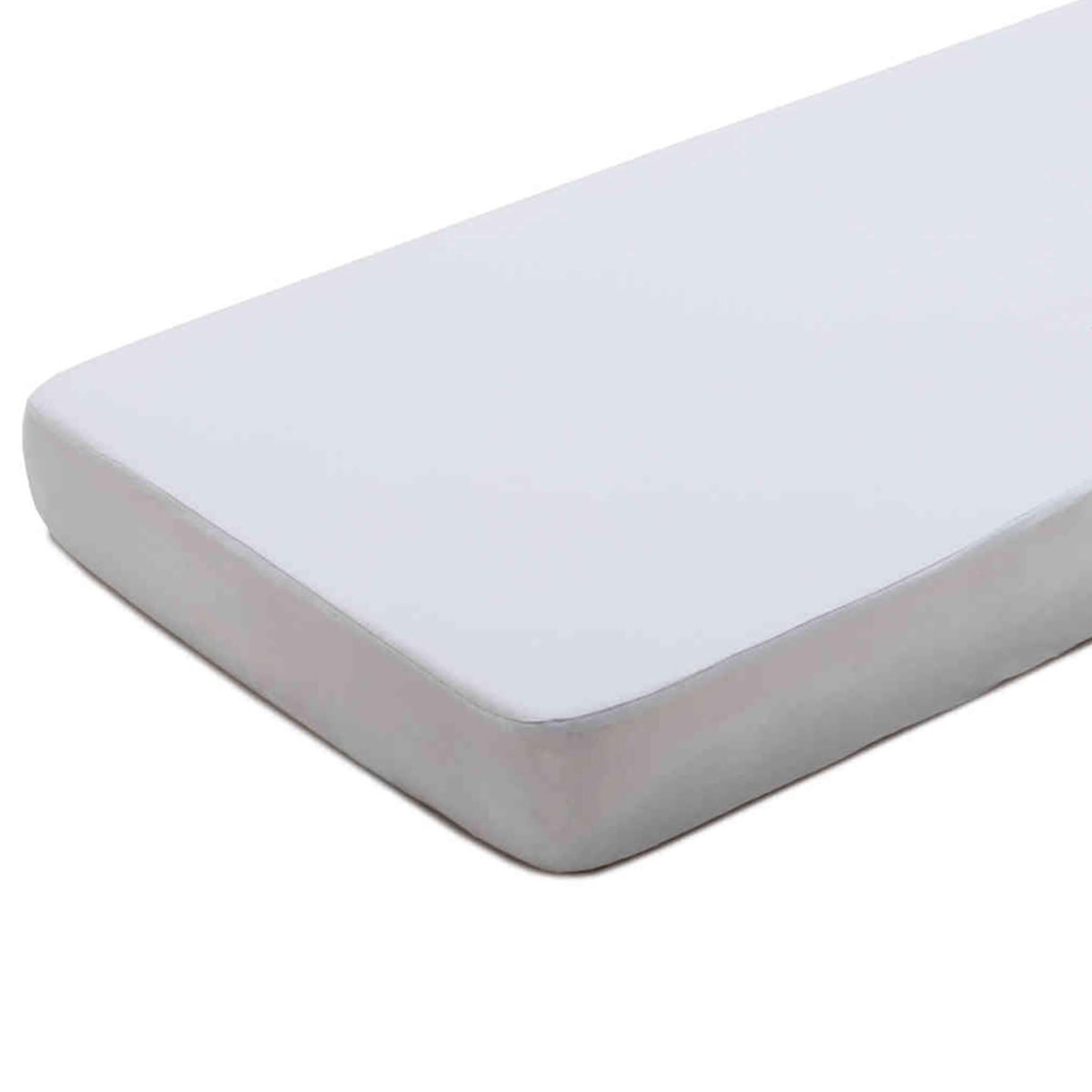 Protège matelas anti-acariens coton bonnet 15 blanc, BABY FOX