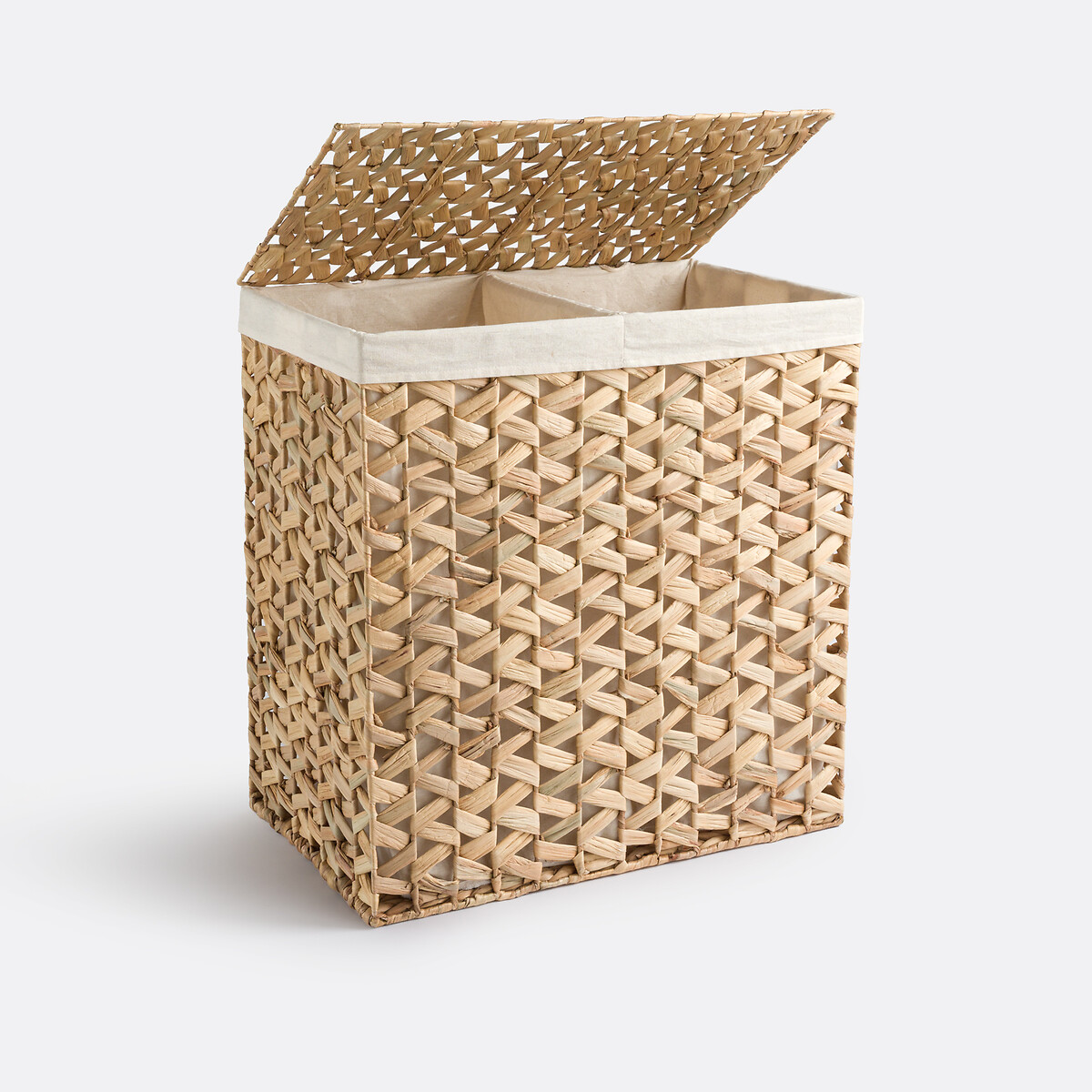 Panier à linge double compartiment, Lomopi naturel, LA REDOUTE INTERIEURS