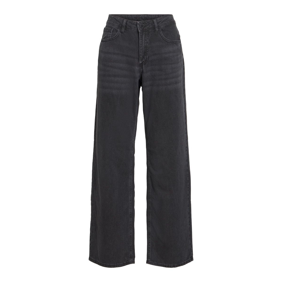 Jean À Coupe Ample noir - black denim1, VILA