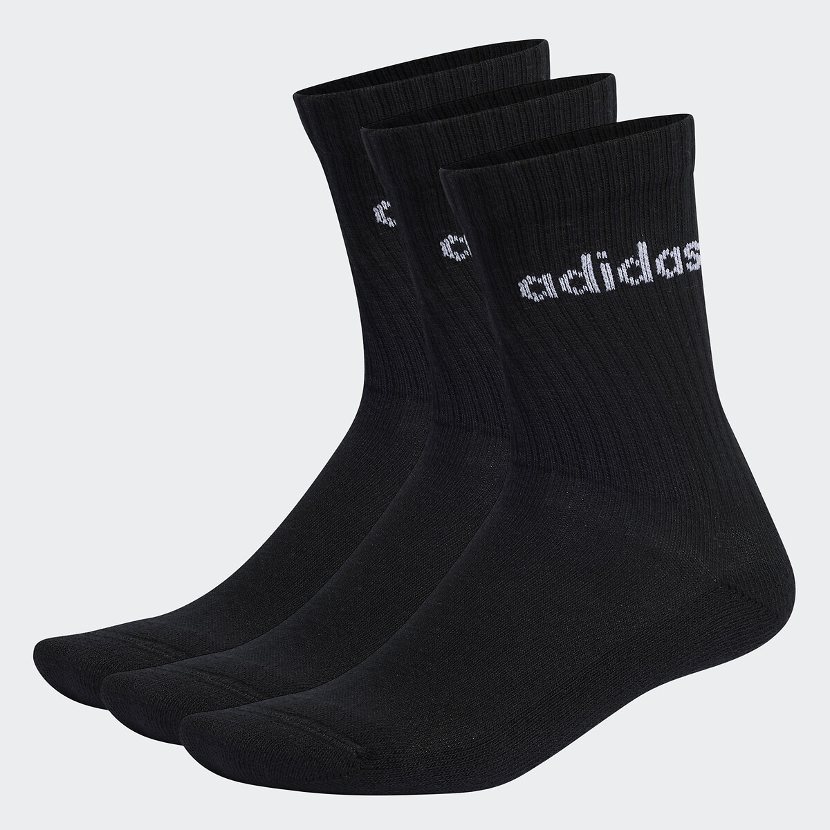 Set van 3 paar kousen zwart+zwart+zwart, adidas Performance