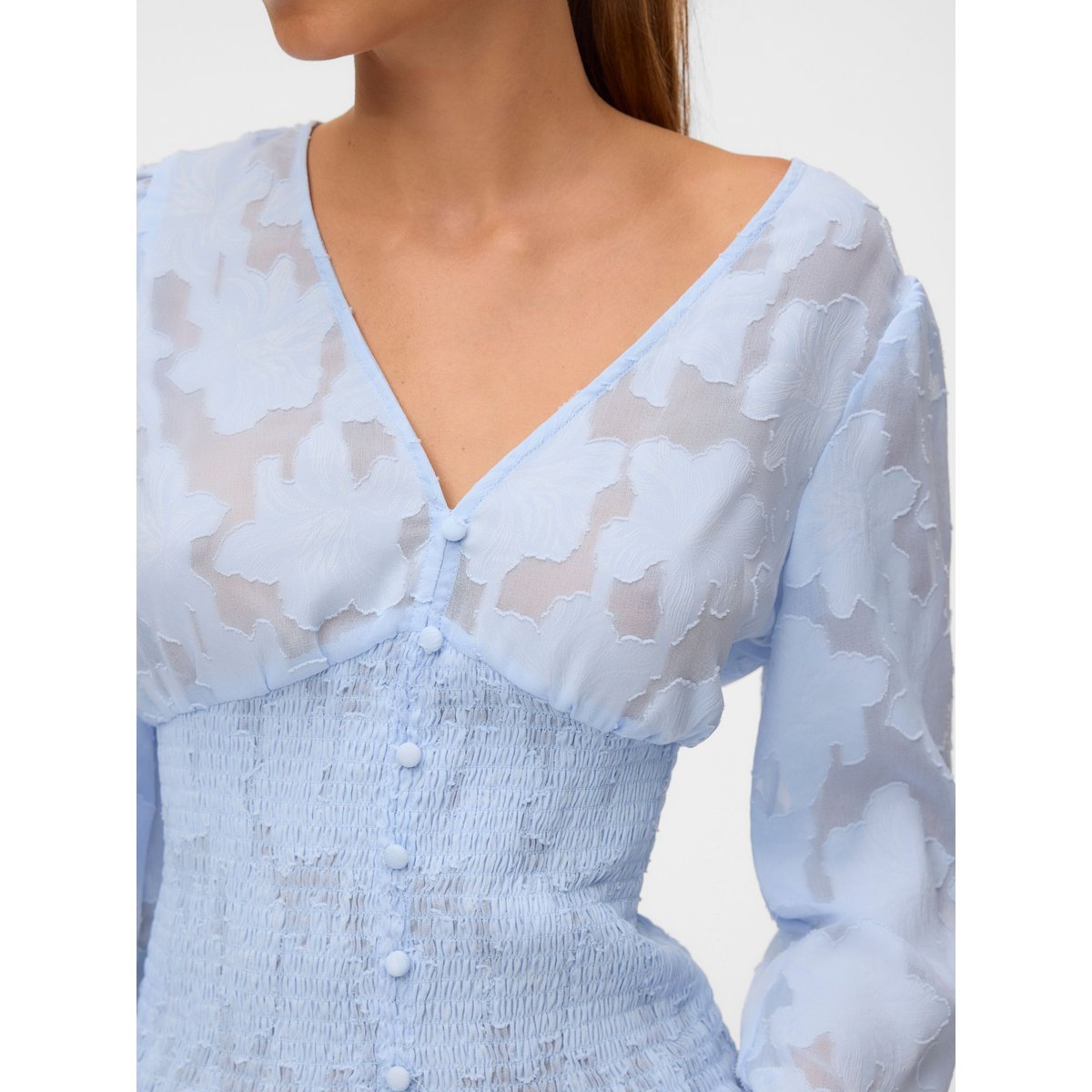 Chemise cashmere blue, VERO MODA