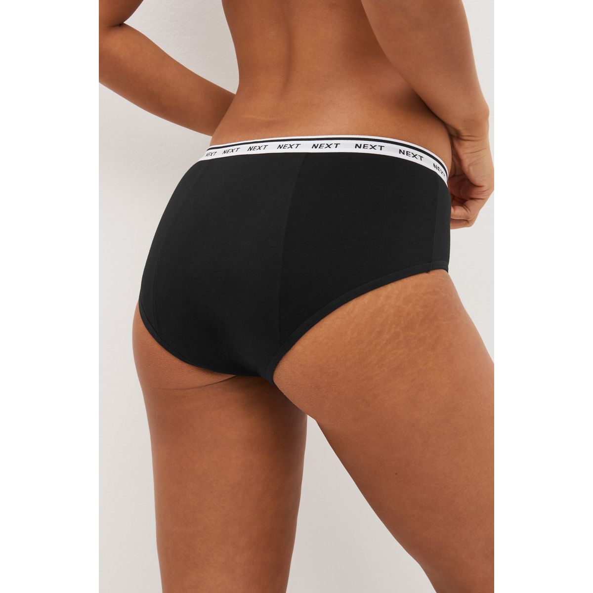 Culottes menstruels flux abondant, lot de 2 noir, NEXT