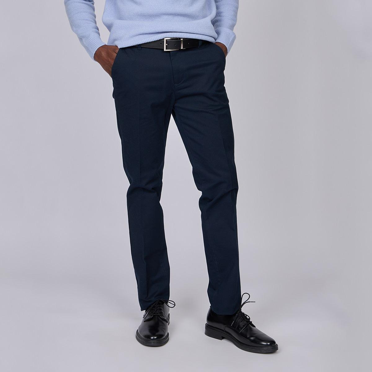 Pantalon ville bleu marine, MISE AU GREEN