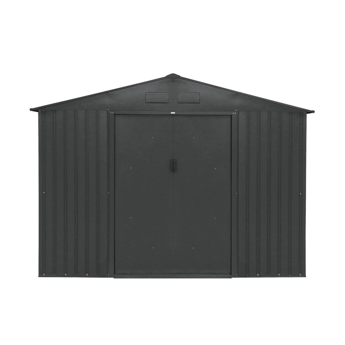Abri de jardin métal 7,06m² avec kit d'ancrage CALAISIS anthracite, SWEEEK
