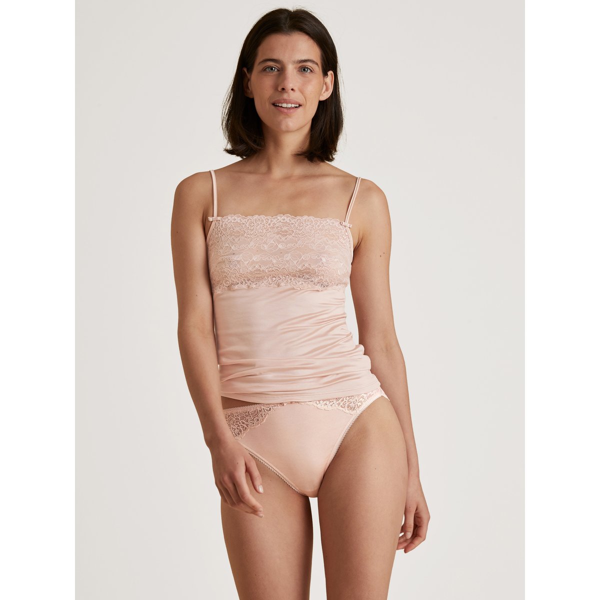 Culotte Viscose SENSUAL SECRETS dentelle parfait rose, CALIDA