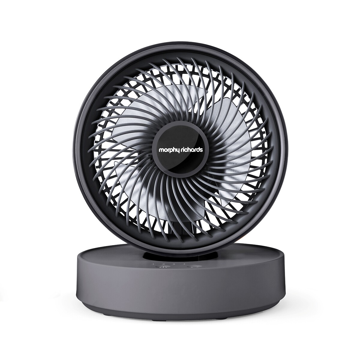 AIR FLEX 6" Portable USB Desktop Circulation Fan grey, MORPHY RICHARDS
