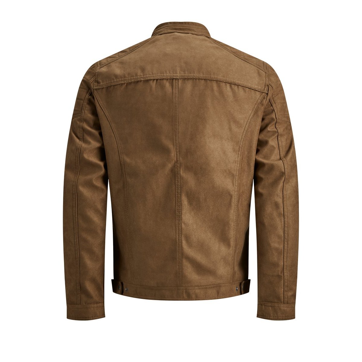 Blouson biker Jcorocky cognac, JACK & JONES