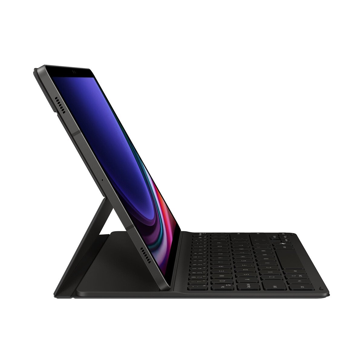 Etui Book Cover Keyboard Slim TabS9 S9FE Noir couleur unique, SAMSUNG