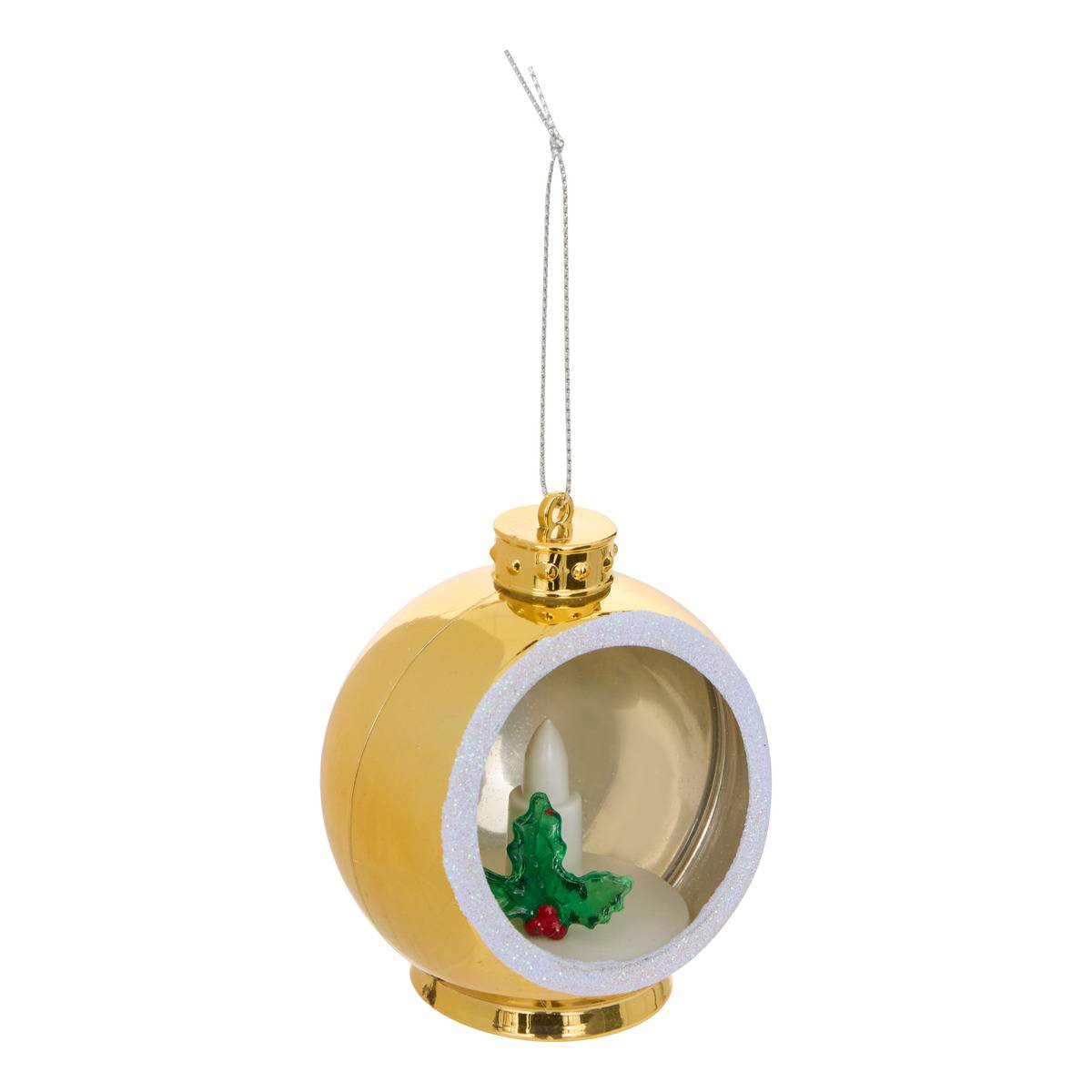 SDN INT BOULE BOUGI 1L H8 P rouge, FEERIC LIGHTS & CHRISTMAS