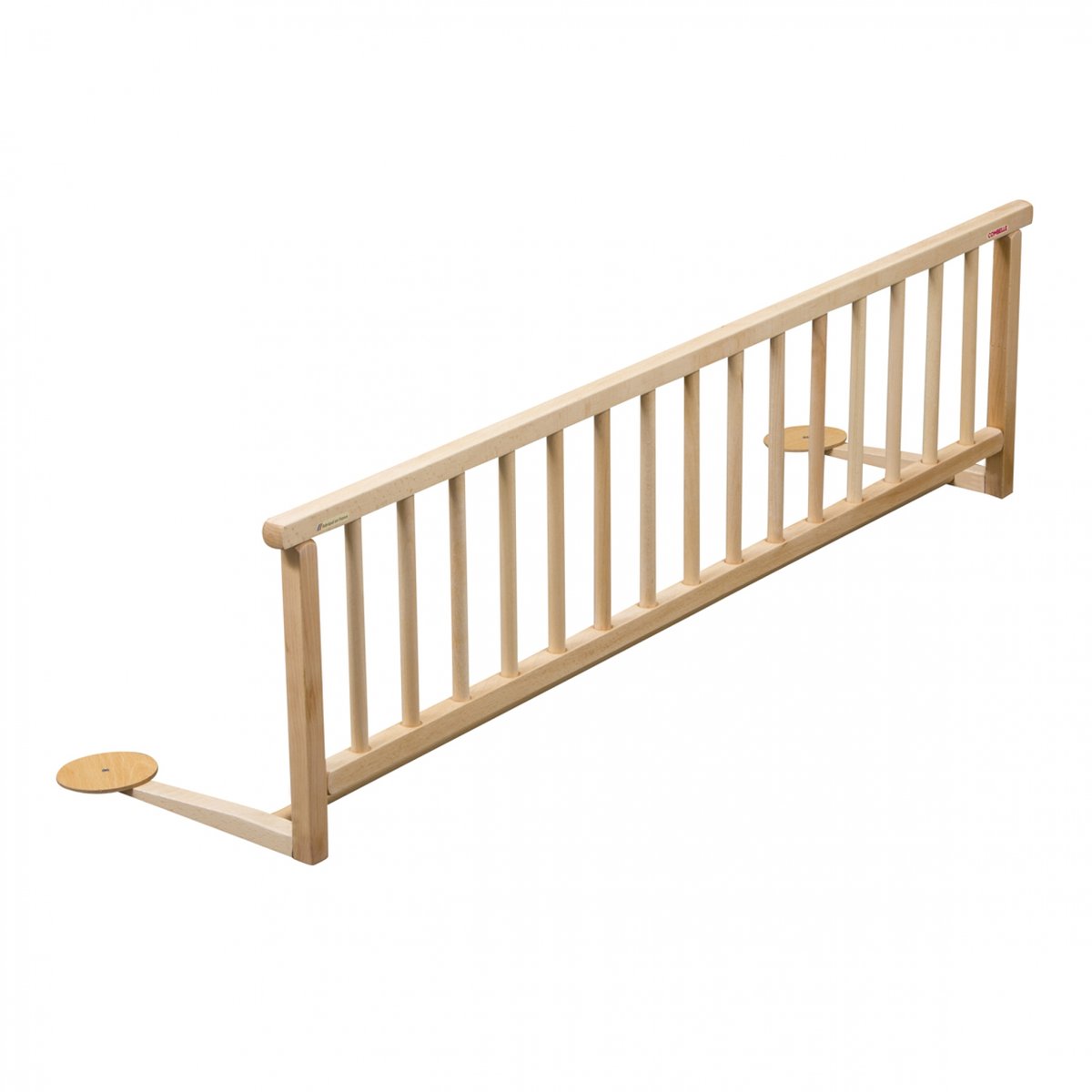 Barrière de lit enfant bois 35 x 127 Audrey blanc, COMBELLE