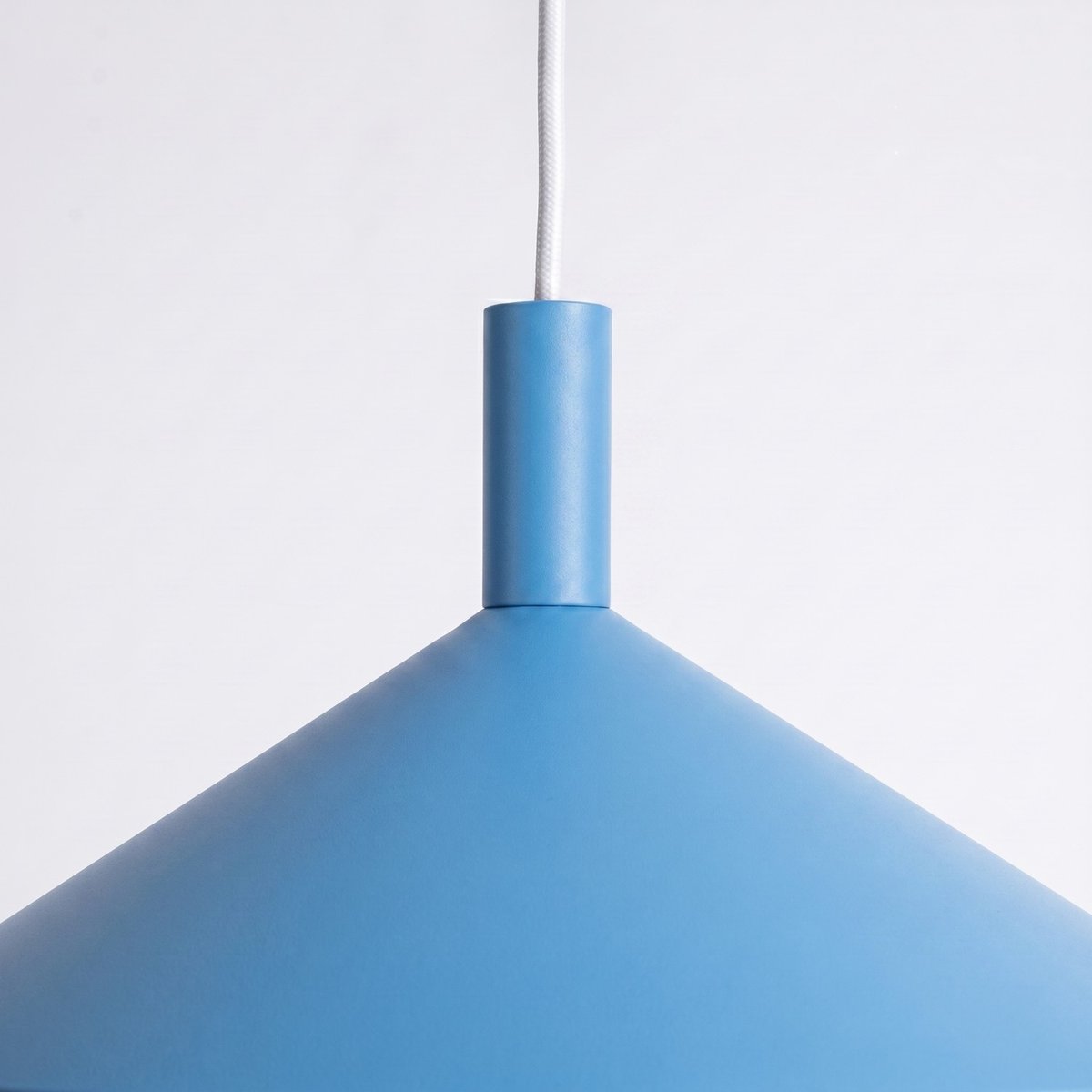 Suspension Acier Bleu E27 1 Nox bleu, EDEN