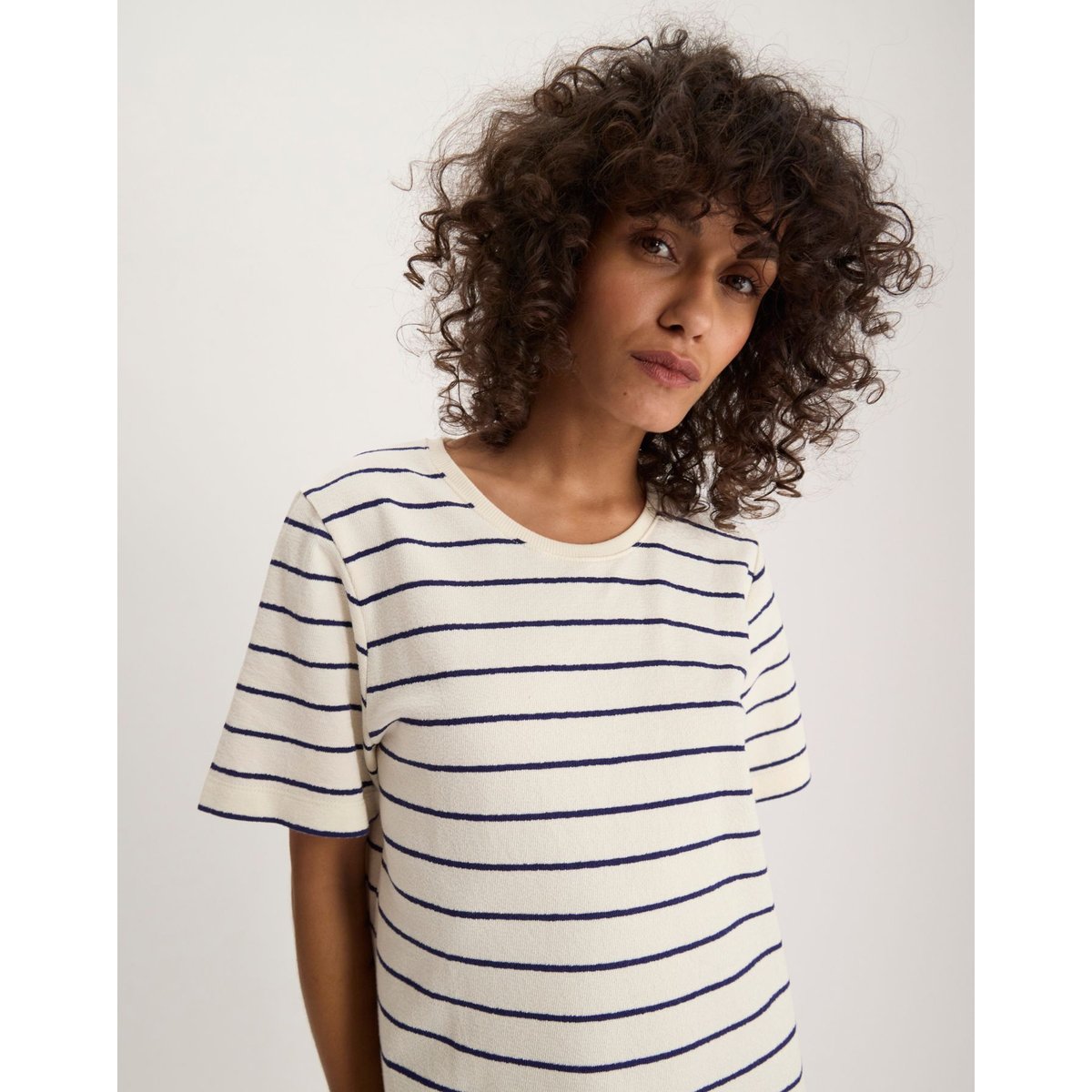 Robe Axelle en coton noir, INES DE LA FRESSANGE PARIS