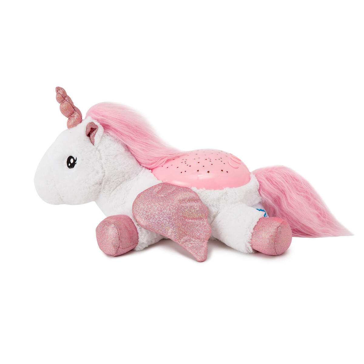 Peluche veilleuse Ella la licorne 7473-WUN blanc/rose, CLOUD B