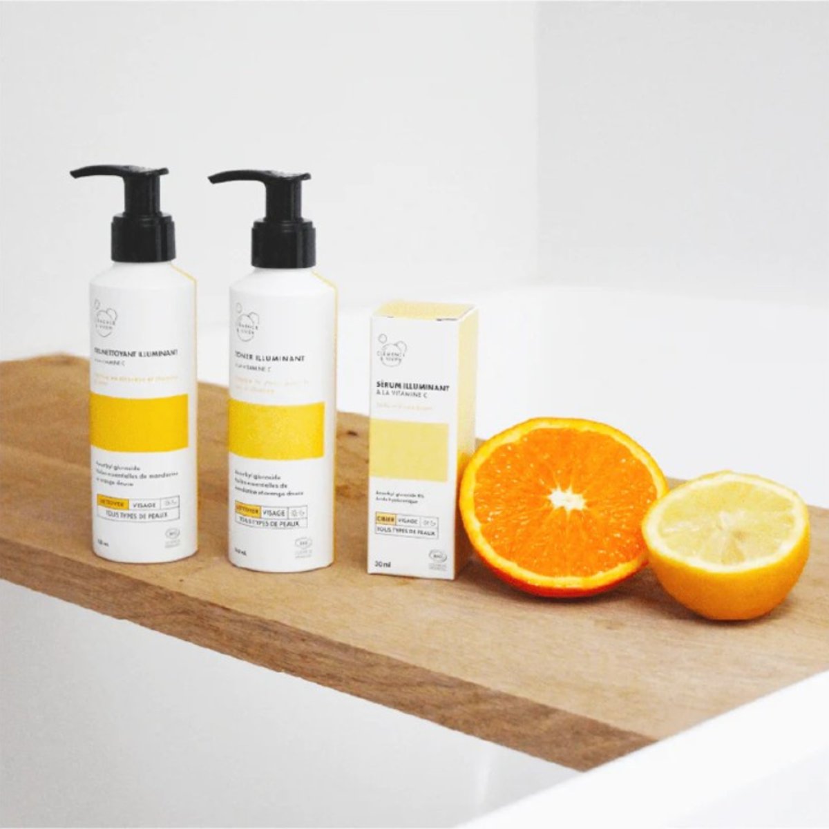 Gel nettoyant illuminant couleur unique, CLEMENCE ET VIVIEN