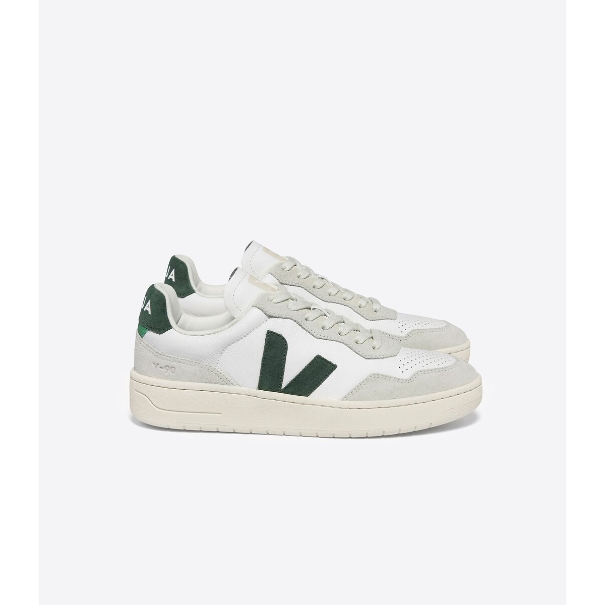 V-90 Trainers white/green, VEJA