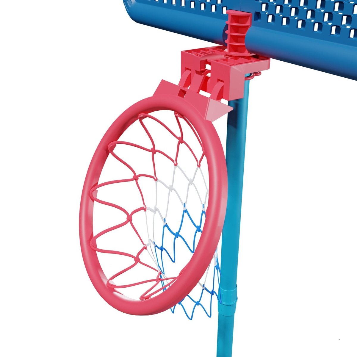 Panier de basketball Swingball toutes surfaces bleu - rouge - orange, SWINGBALL
