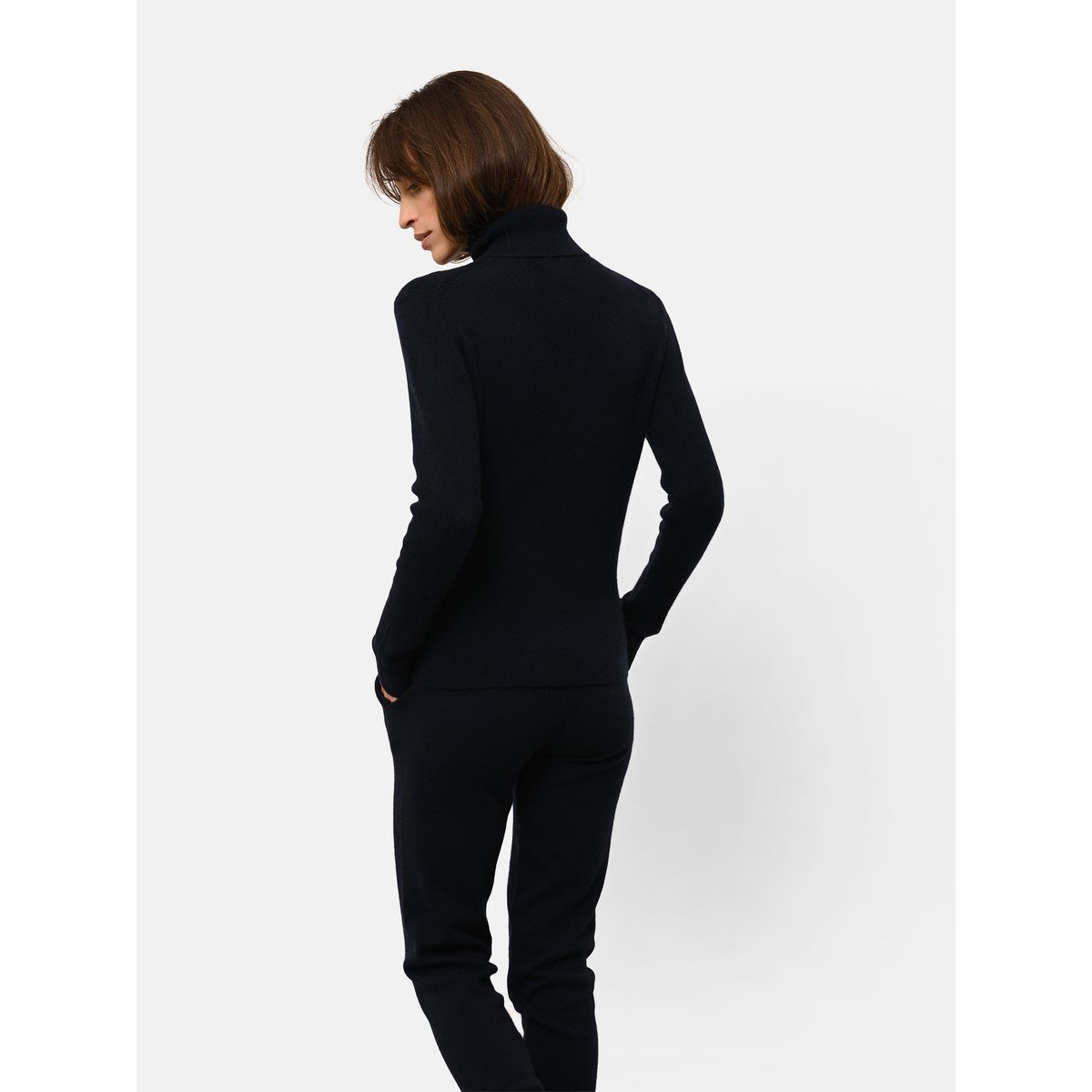 Jogging Navy Wendy bleu foncé, JUST CASHMERE