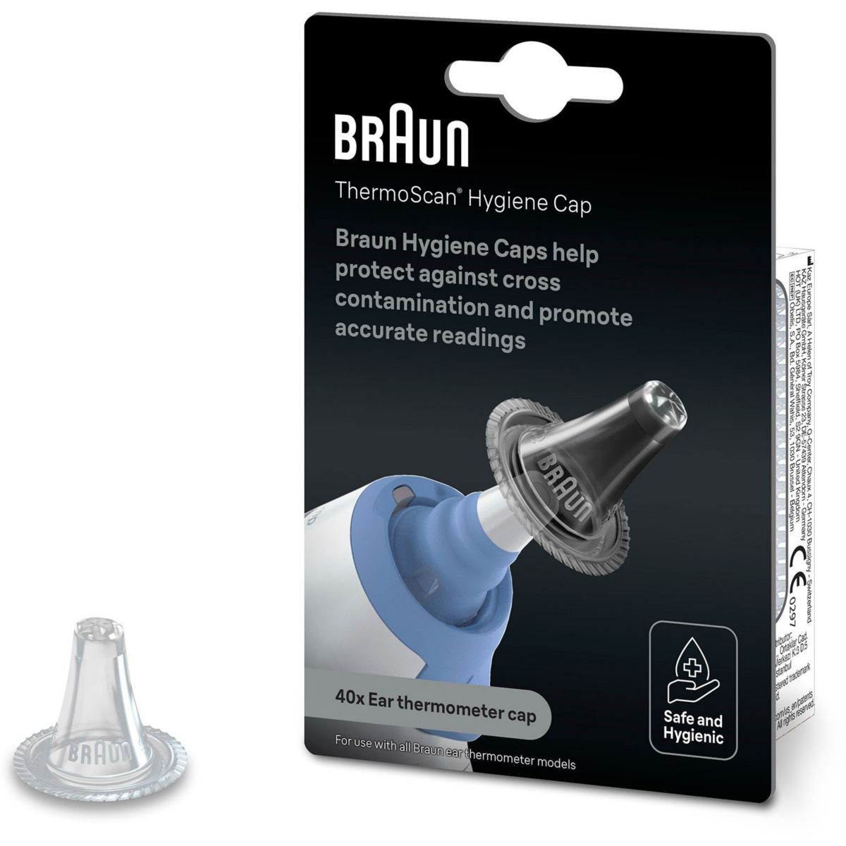 Embout thermomètre LF40 couleur unique, BRAUN