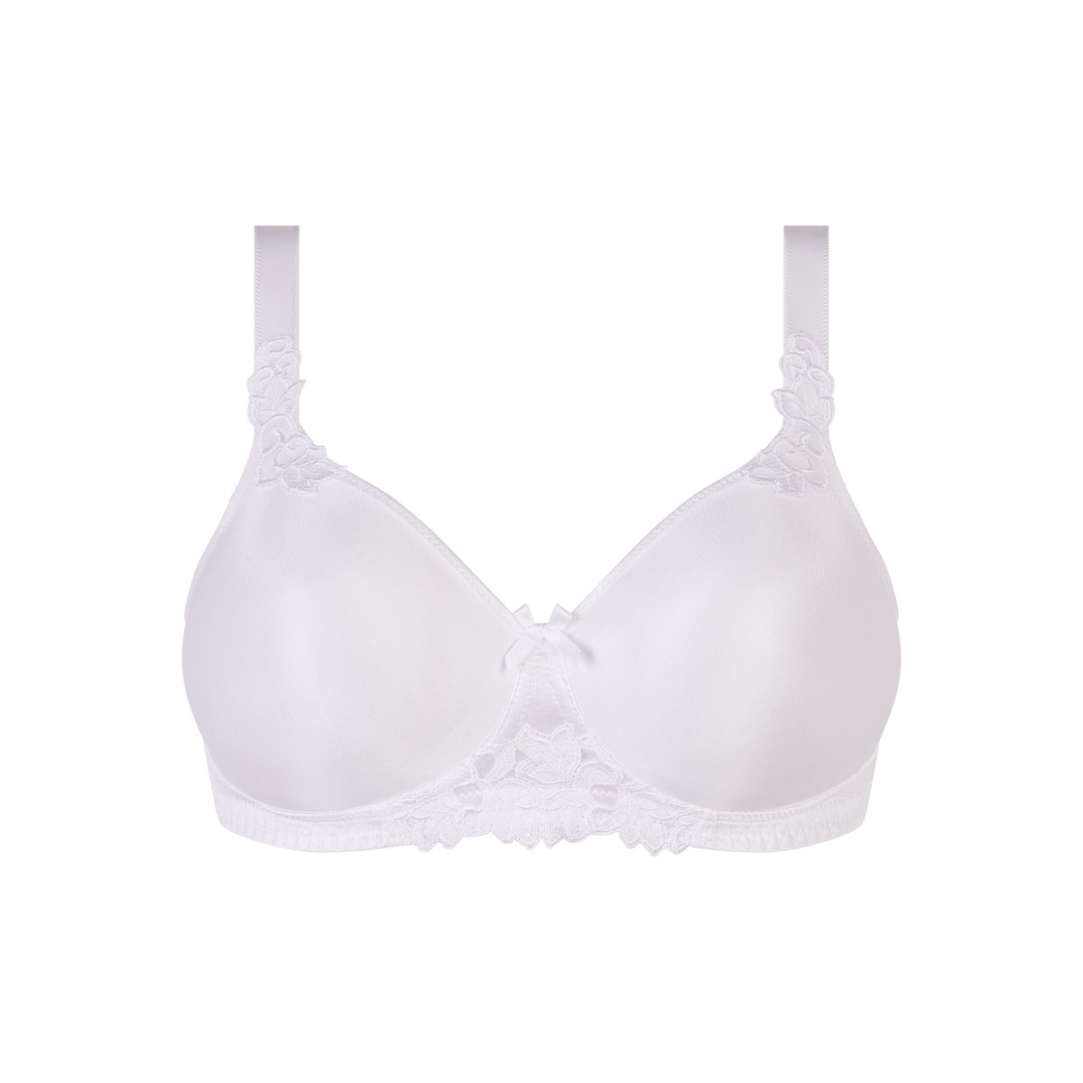 Soutien-gorge sans armature maintien HEDONA blanc, CHANTELLE