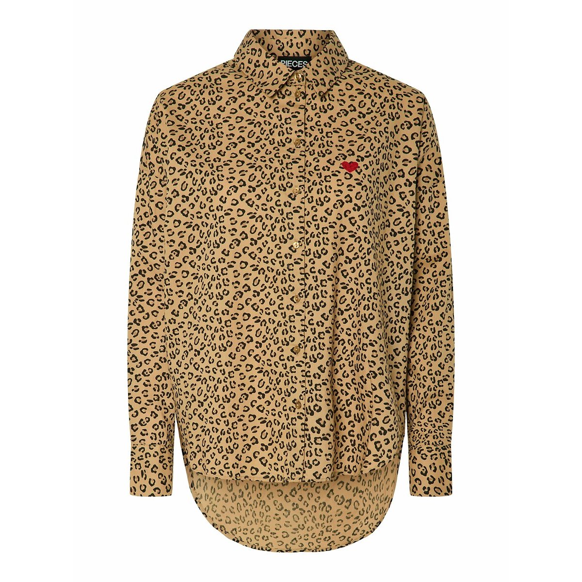 Chemise imprimée léopard imprimé léopard, PIECES
