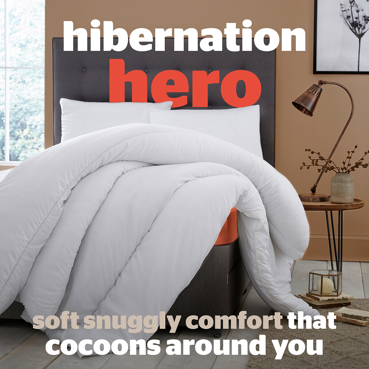 Super Snuggly 15 Tog Duvet white, SILENTNIGHT