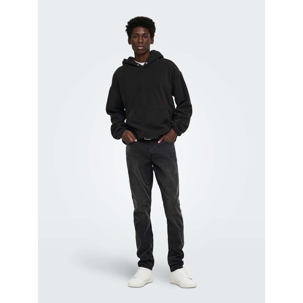 Sweat À Capuche black 1, ONLY & SONS