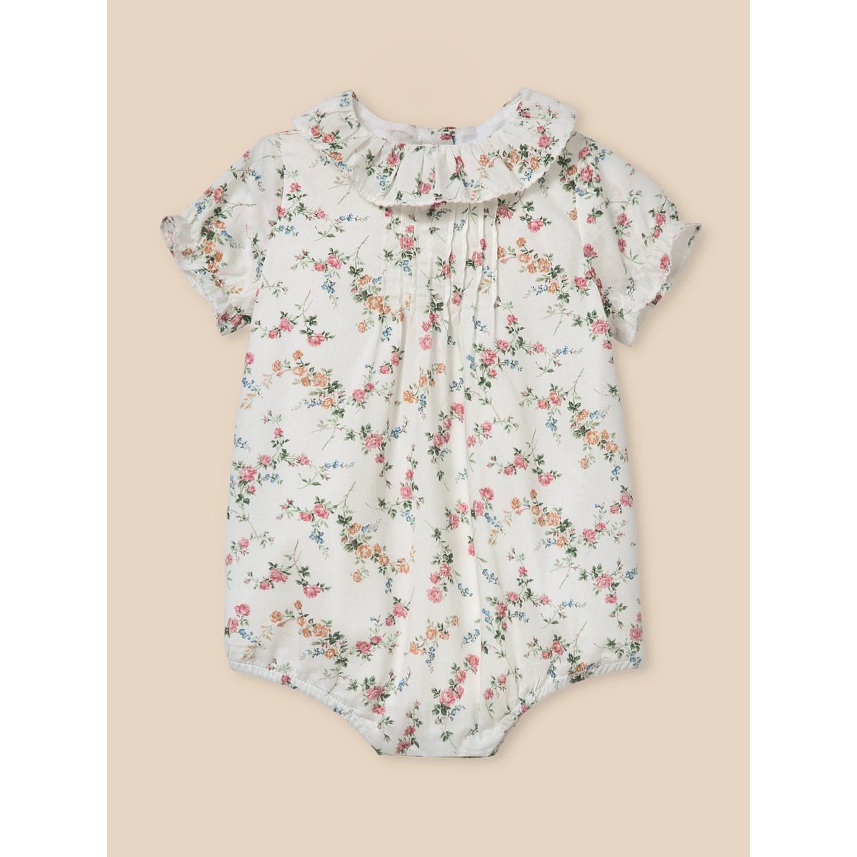 Barboteuse  en tissu Liberty liberty elizabeth, CYRILLUS