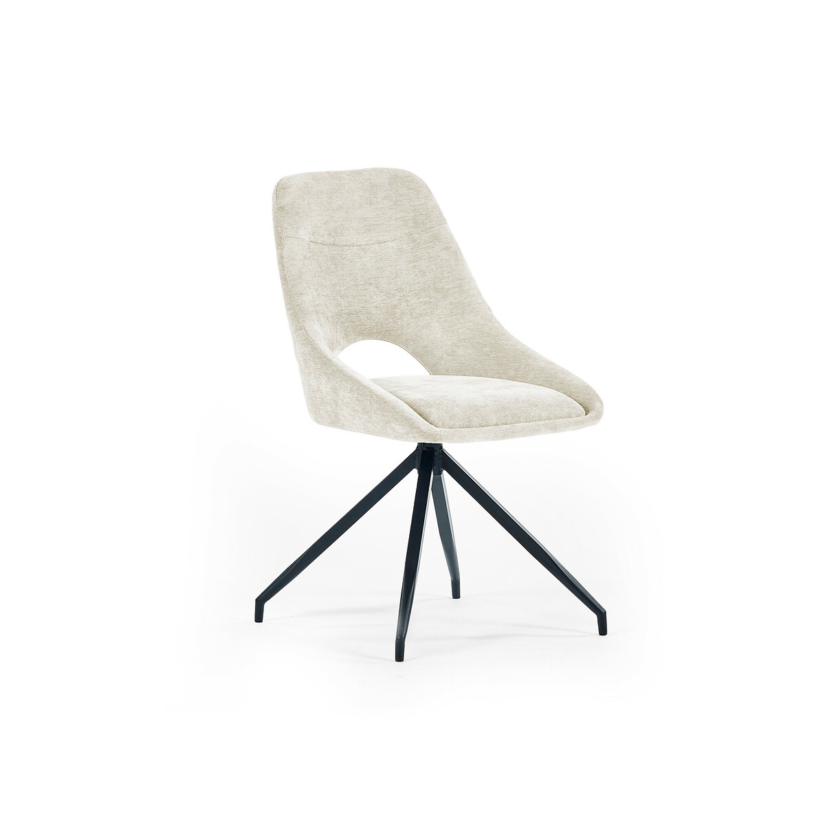 Josiah Chenille Upholstered Dining Chairs (set of 2) cream, SO'HOME