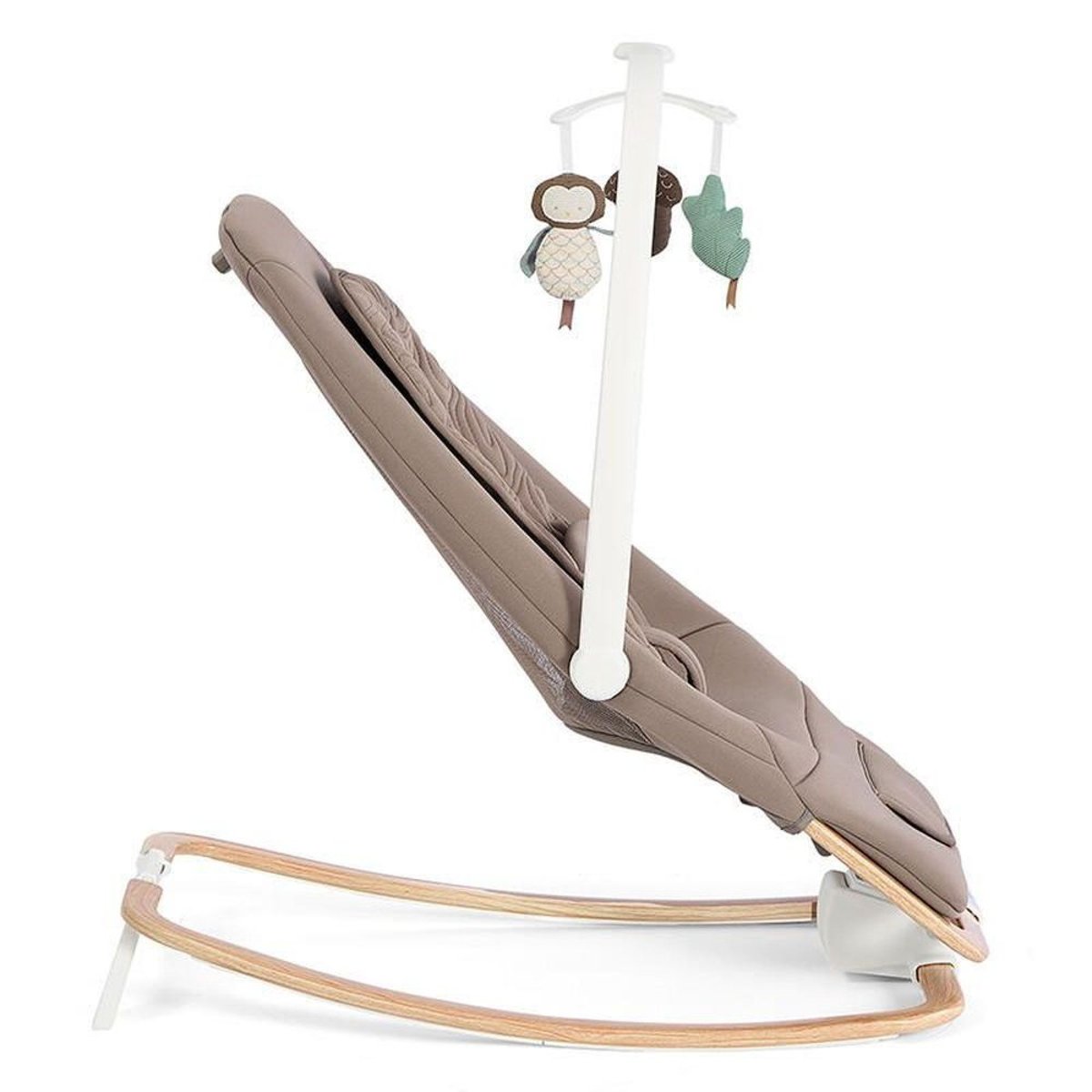 Transat balancelle 2 en 1 avec arche de jeux Dreamer Strata acorn, JOIE