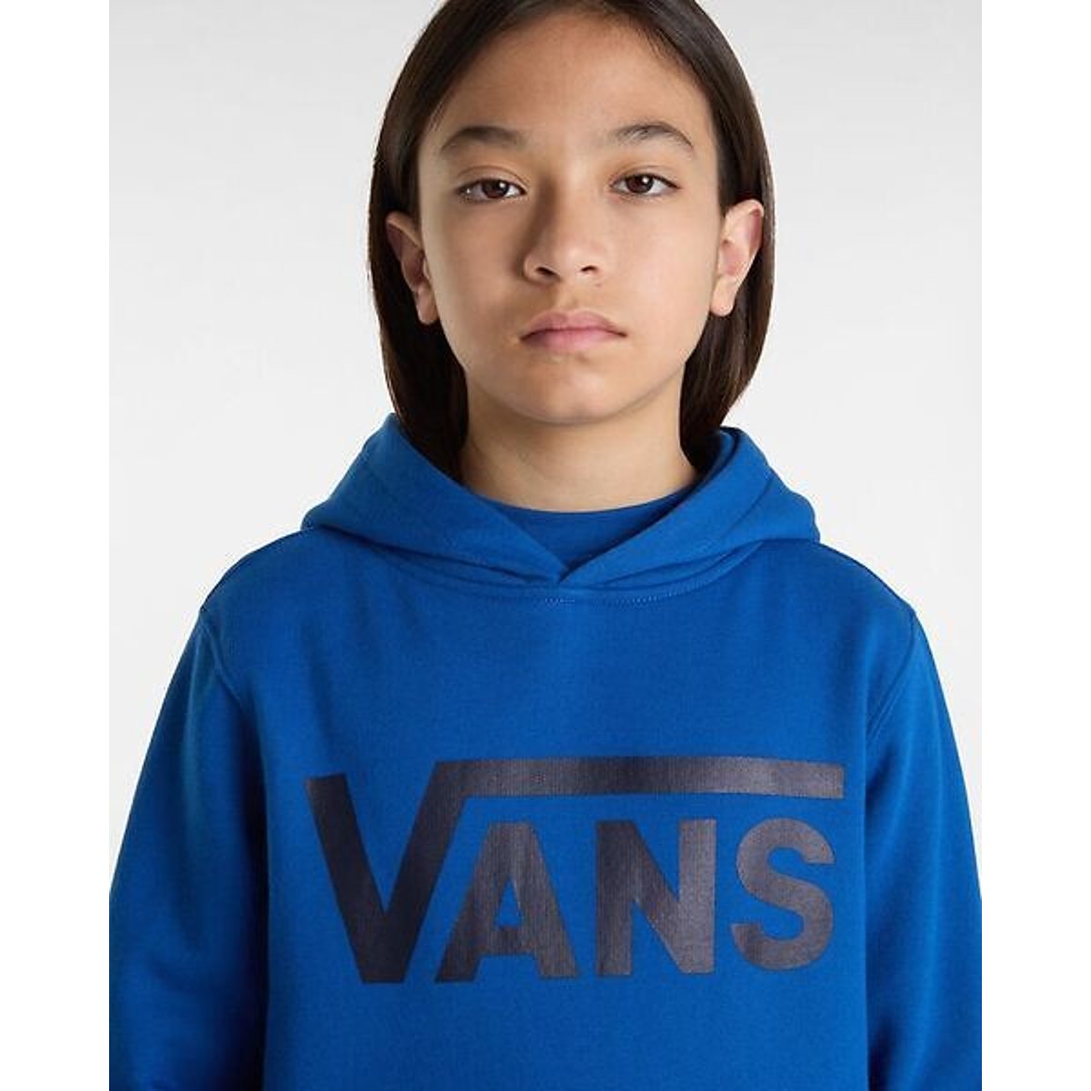 Sweat à capuche en molleton bleu, VANS