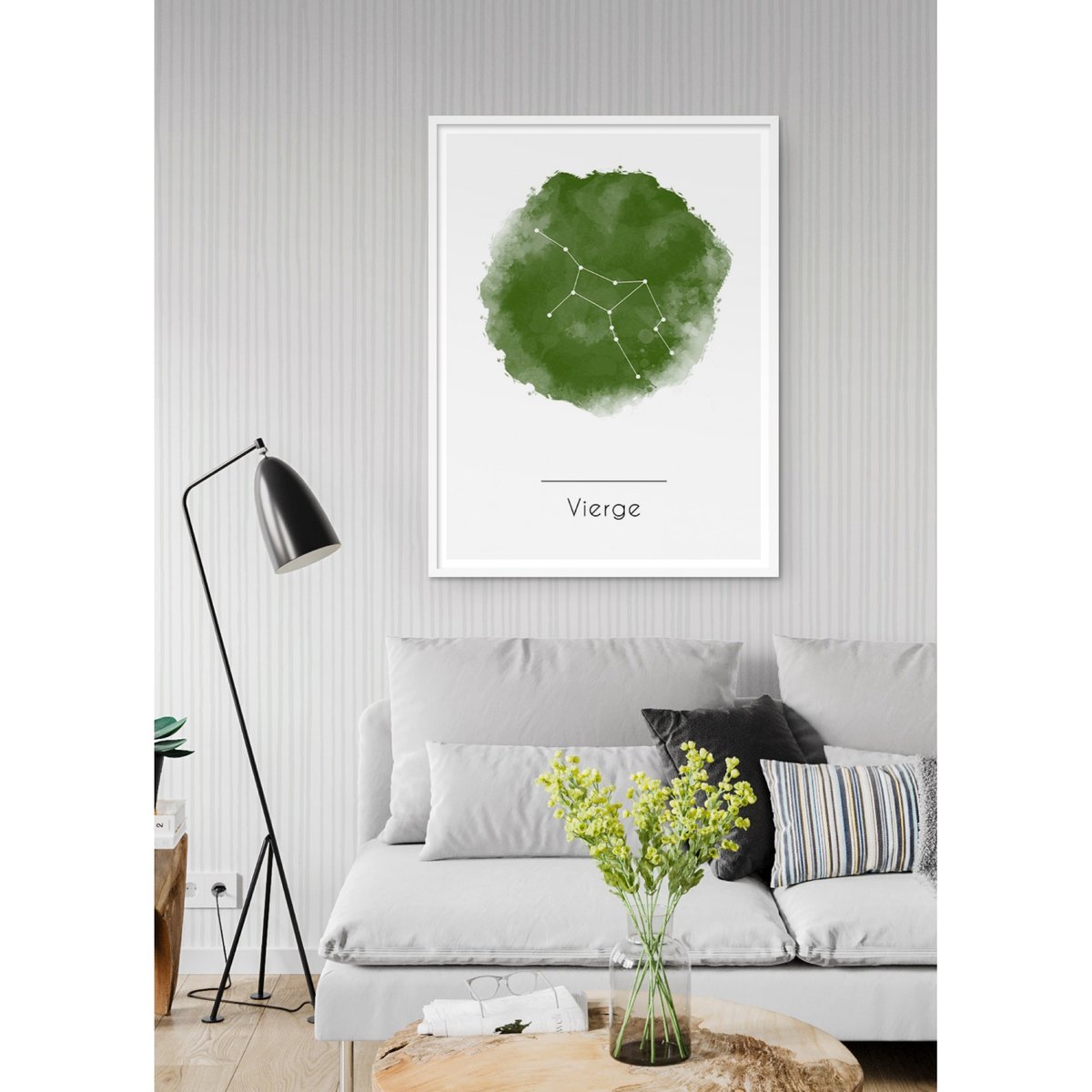 Affiche Vierge blanc, L'AFFICHERIE