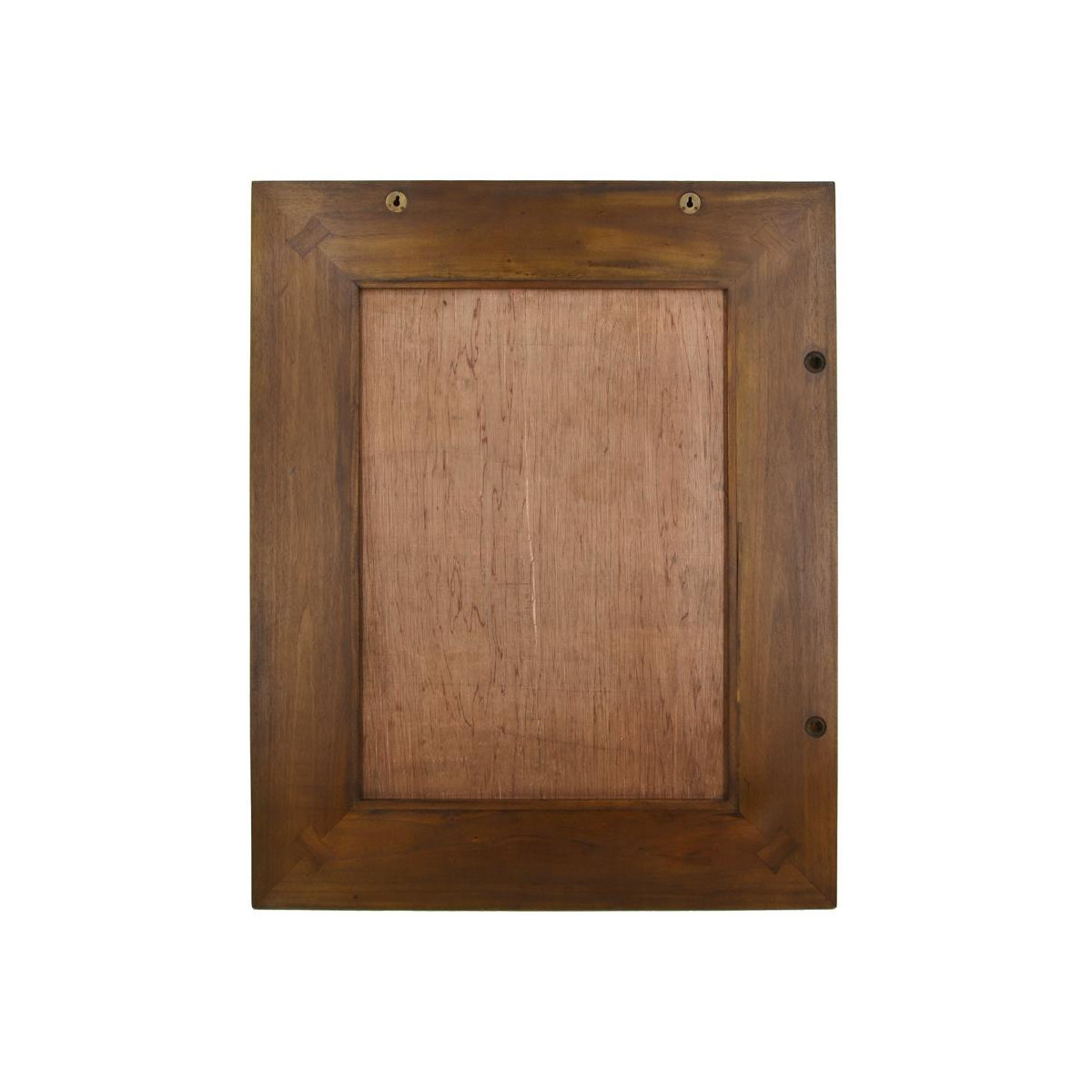 Miroir marron, DECORATION D’AUTREFOIS