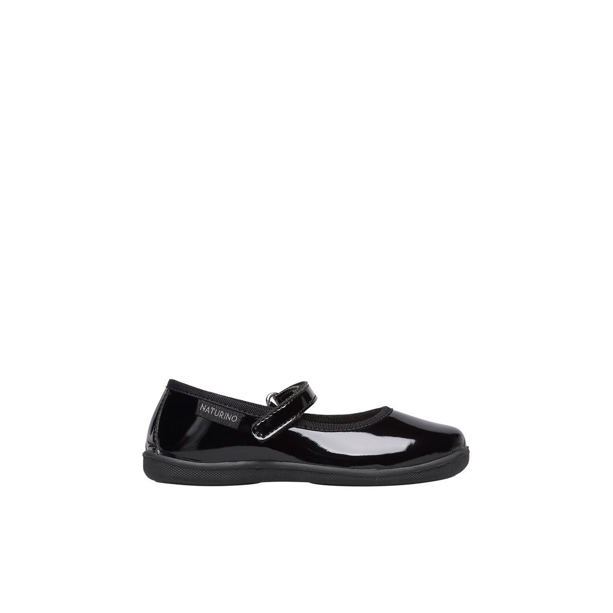 Ballerines en cuir verni PAVIA 2 noir-, NATURINO