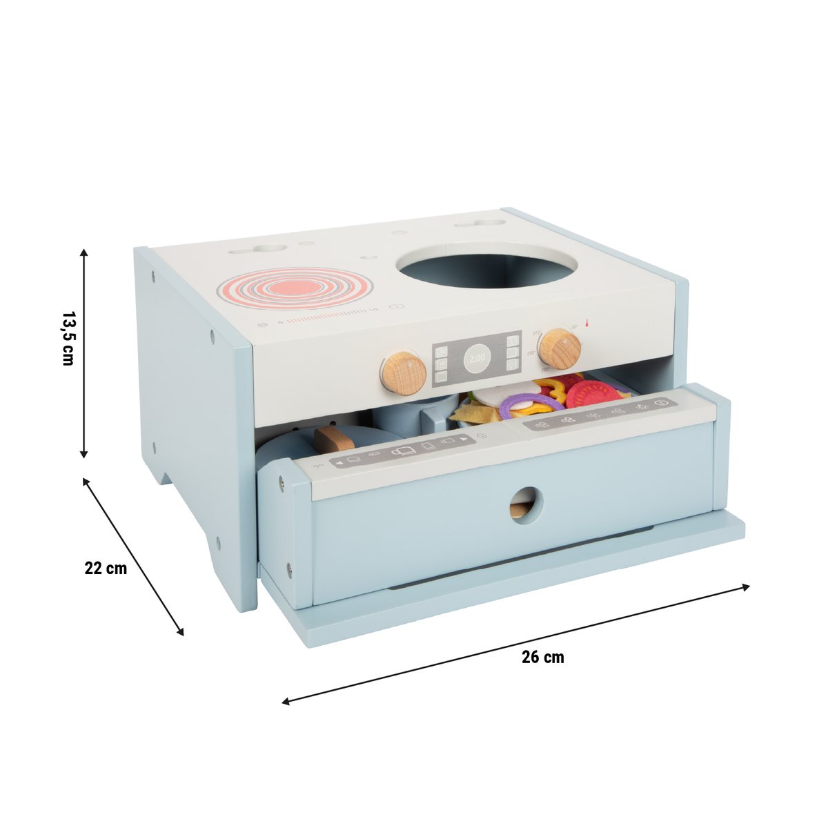 Cuisine pour enfants compacte bleu, SMALL FOOT COMPANY