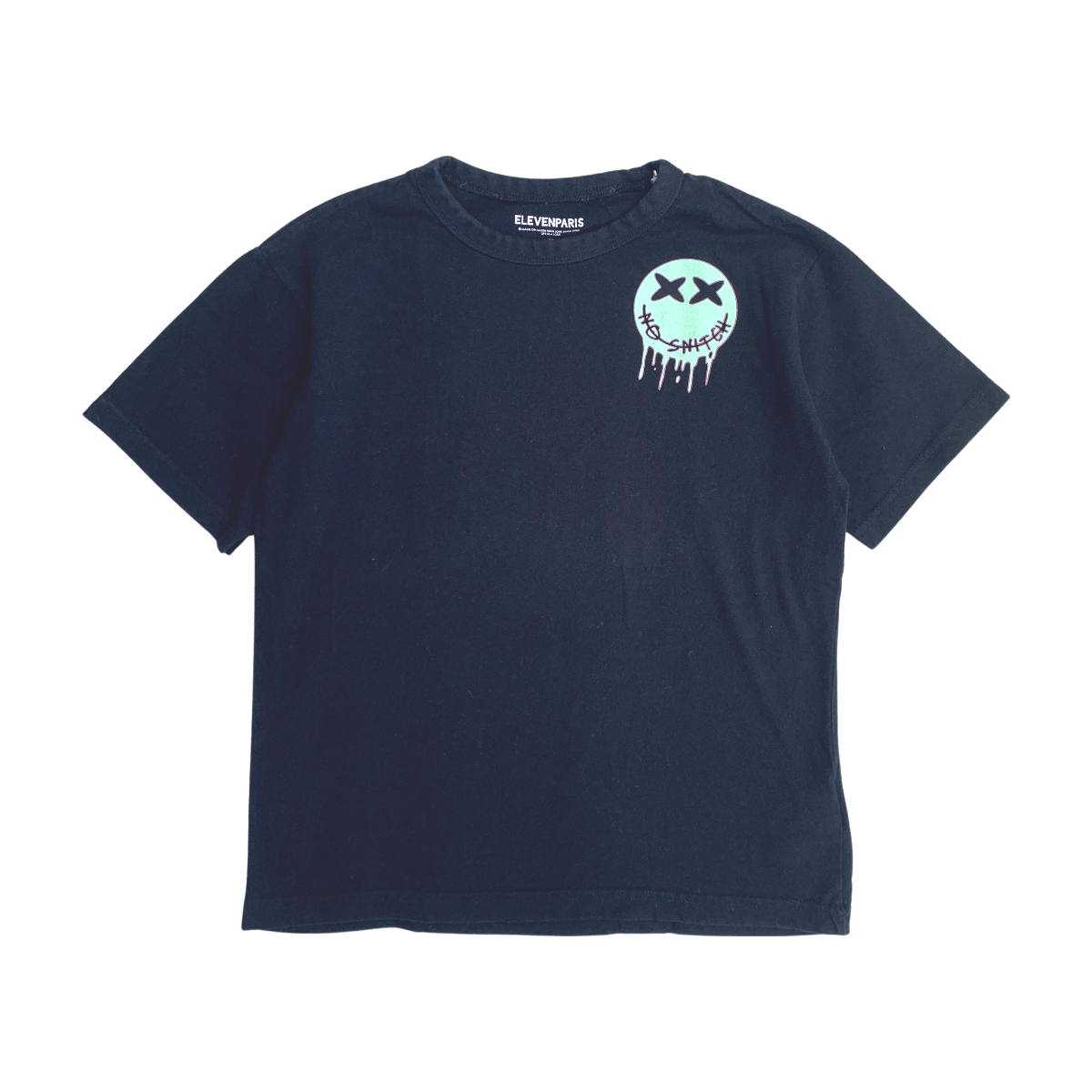 T-shirt - Très bon état noir, ELEVEN PARIS
