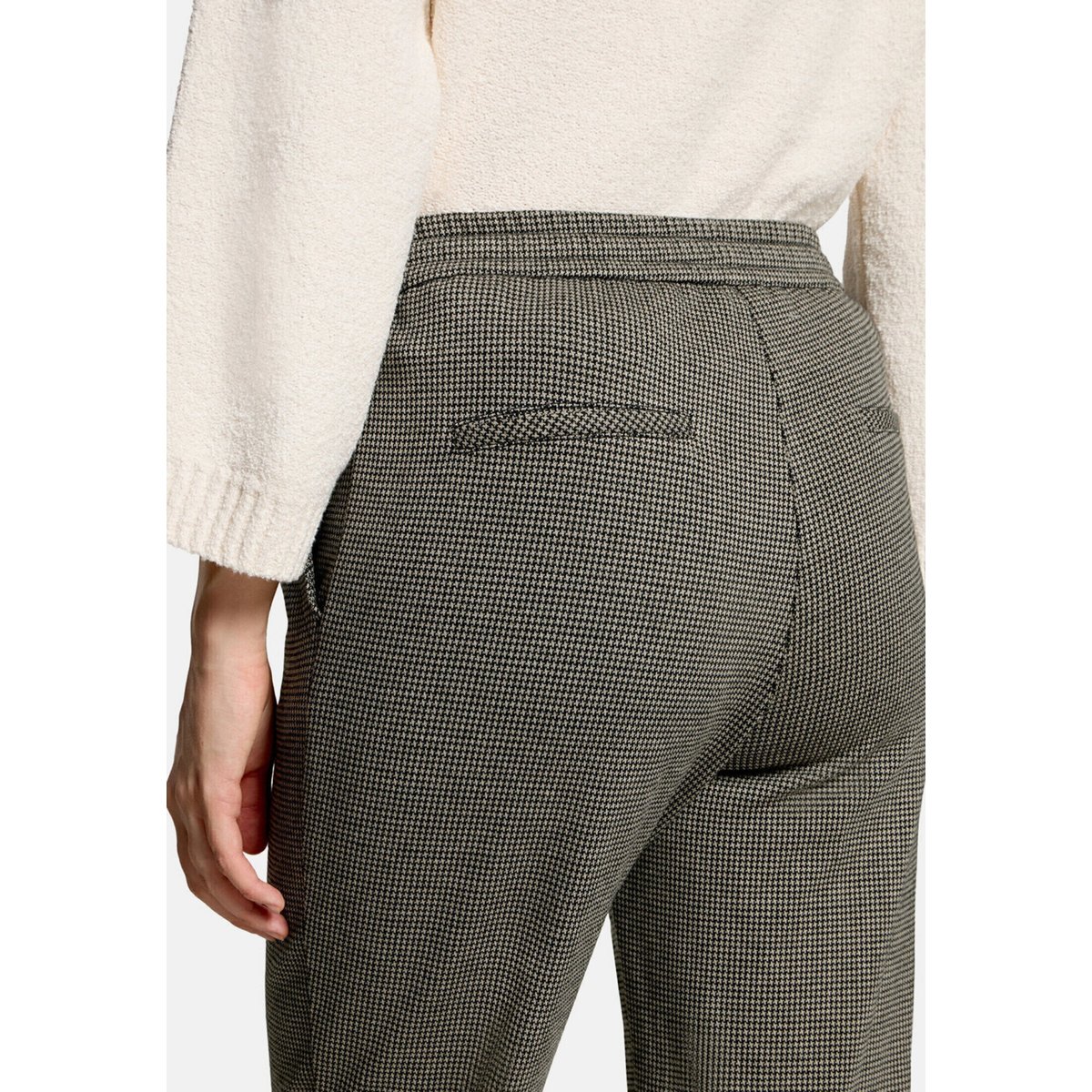 Pantalon à enfiler à motifs nature/black, BETTY & CO