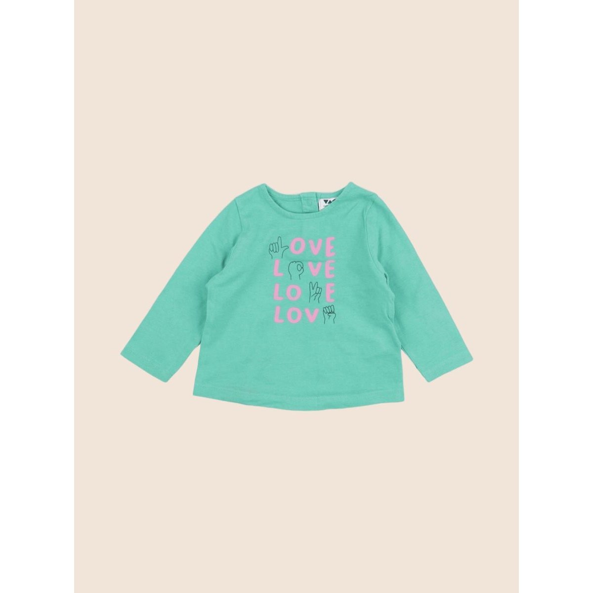 Tee-shirt - Très bon état vert, TAPE A L'OEIL