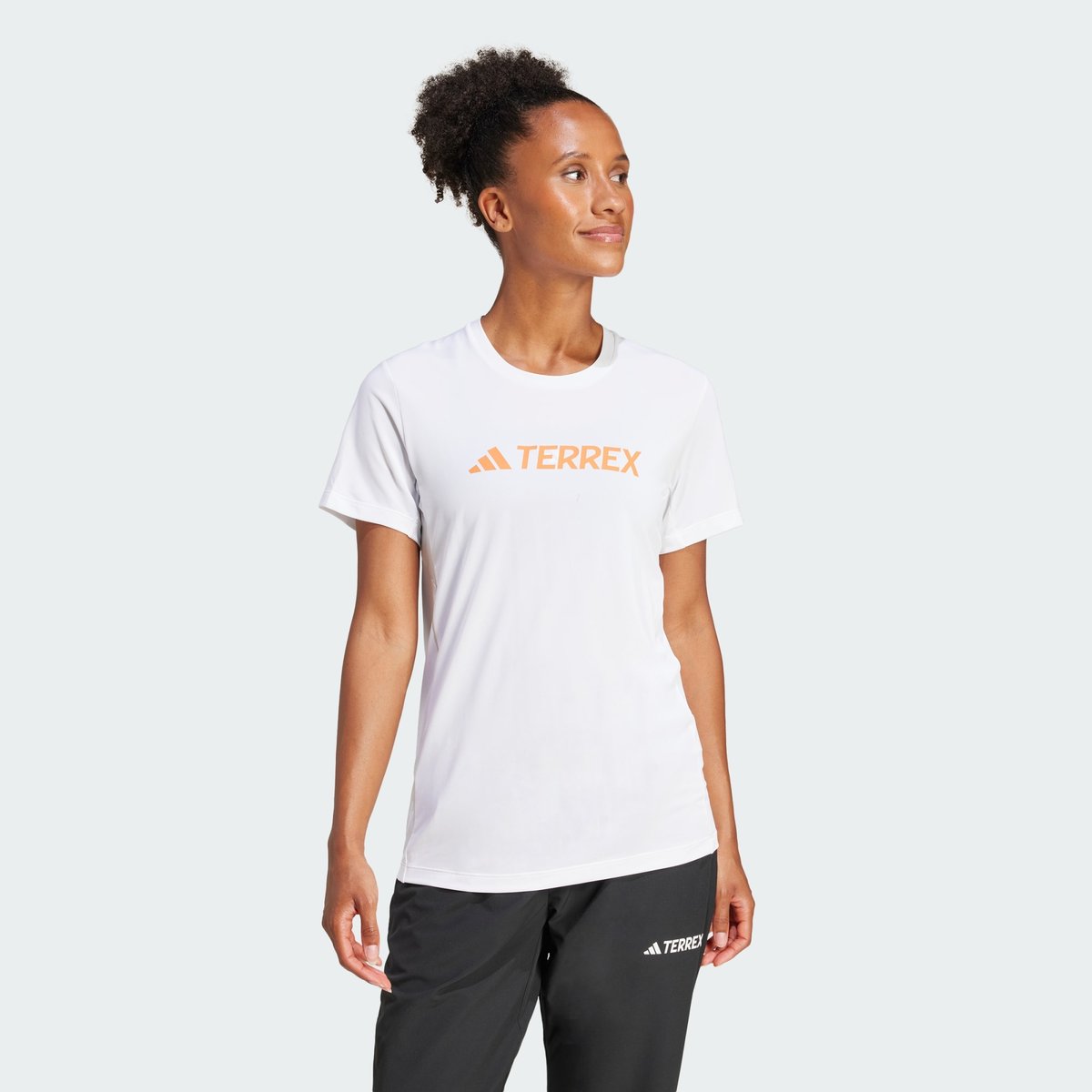 T-shirt Terrex Multi Climacool Logo Tech white, adidas Performance