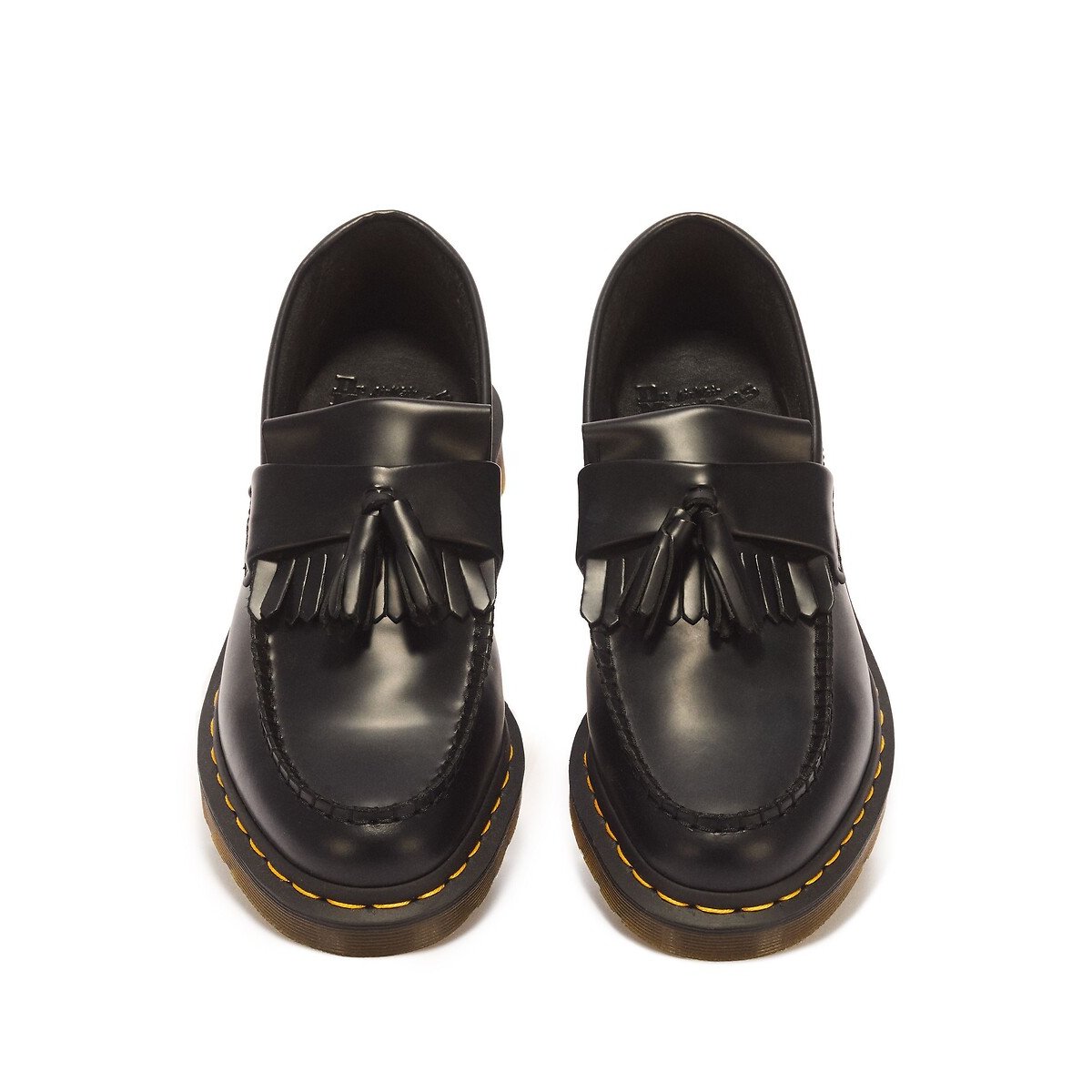Mocassins Adrian en cuir Smooth noir, DR. MARTENS