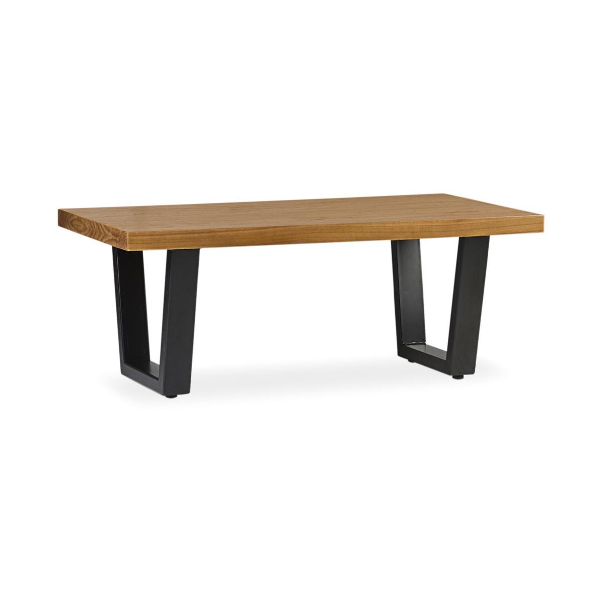 Table basse metal - XÉLINA marron, DECORATION D’AUTREFOIS