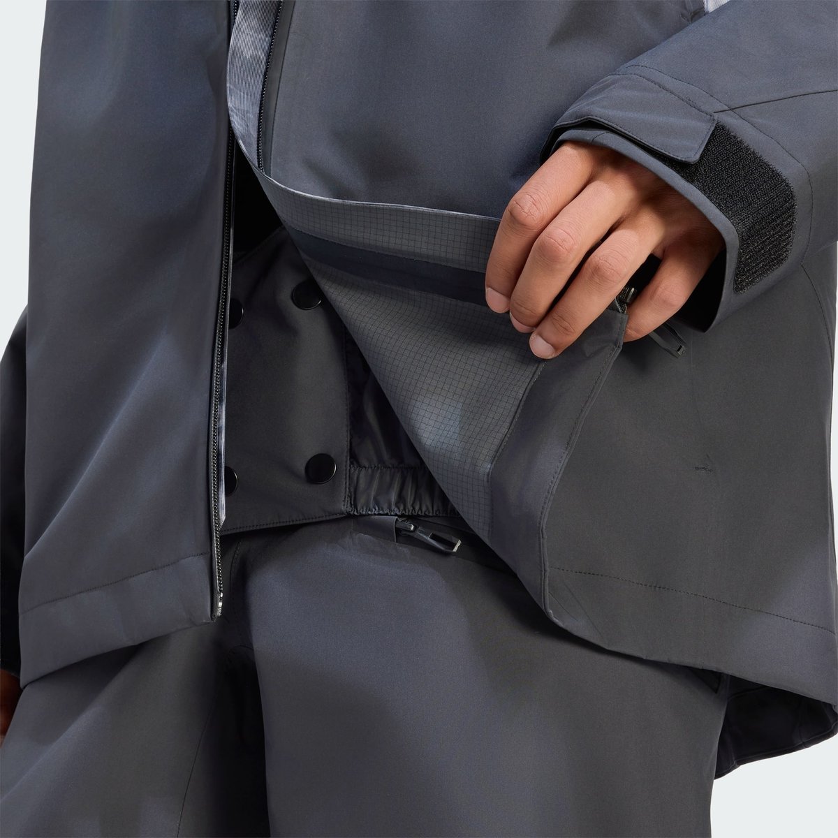 Veste Hybride Terrex Xperior Primeknit Spray Dye Climaproof+ black, adidas Performance