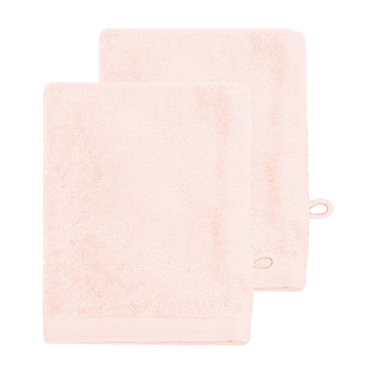 Ensemble de bain avec tapis 7 pièces STUDIO poudre, SENSEI MAISON