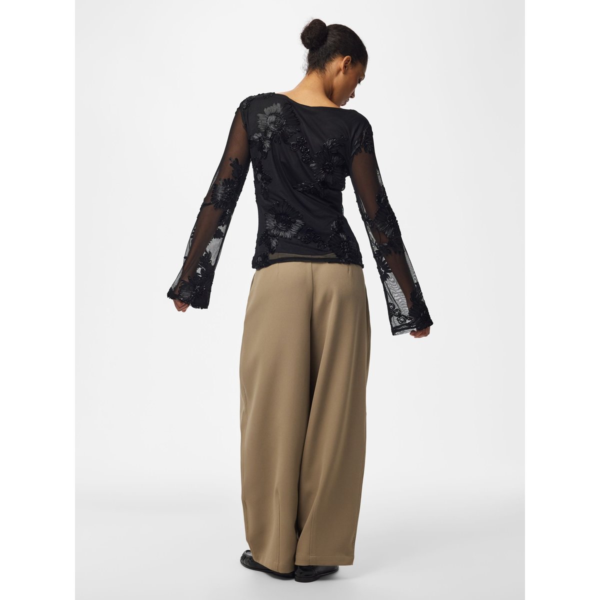 Blouse noir - black1, PIECES