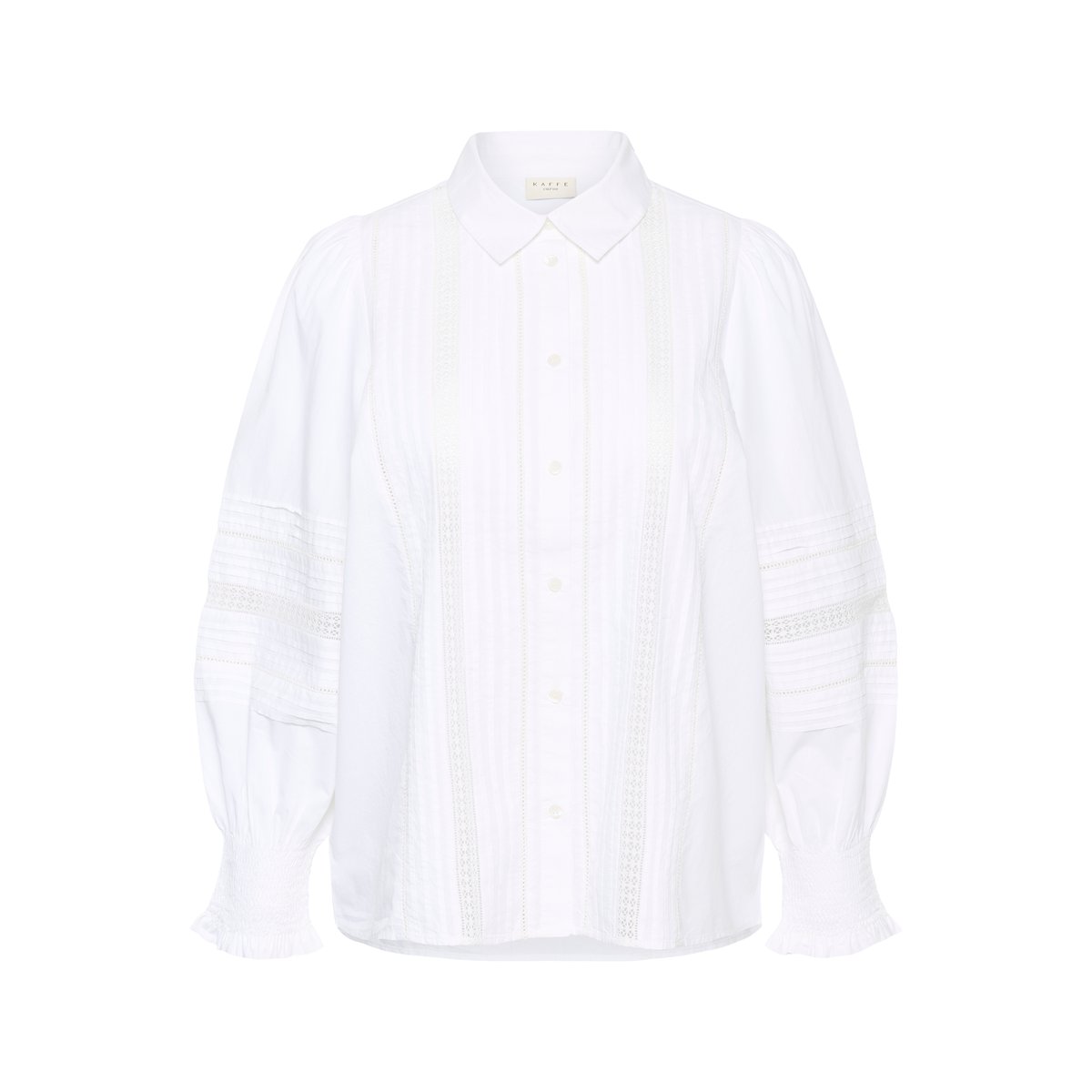 Chemise à manches longues blanc optical white, KAFFE CURVE