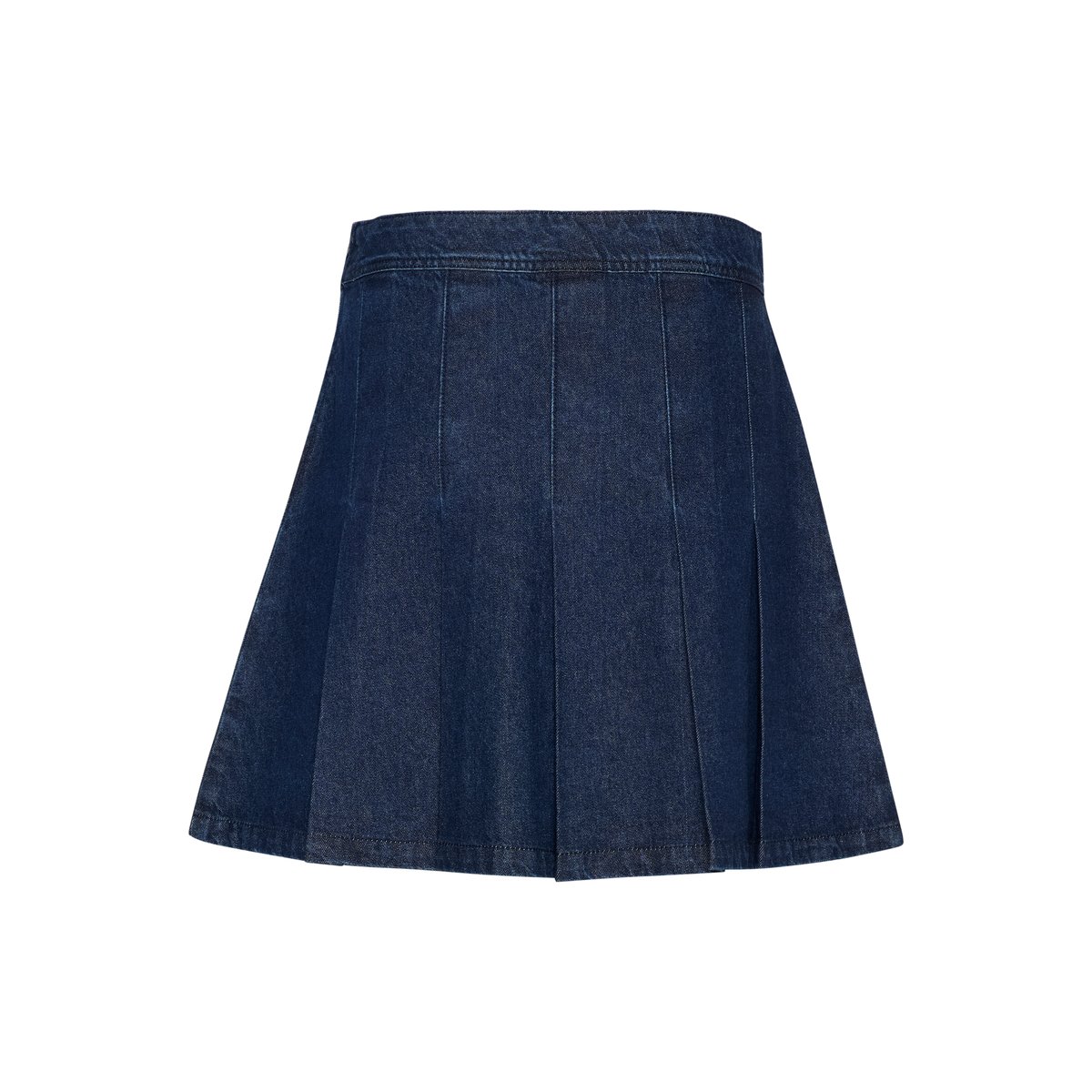 Jupe en jean bleu dark blue wash, CULTURE