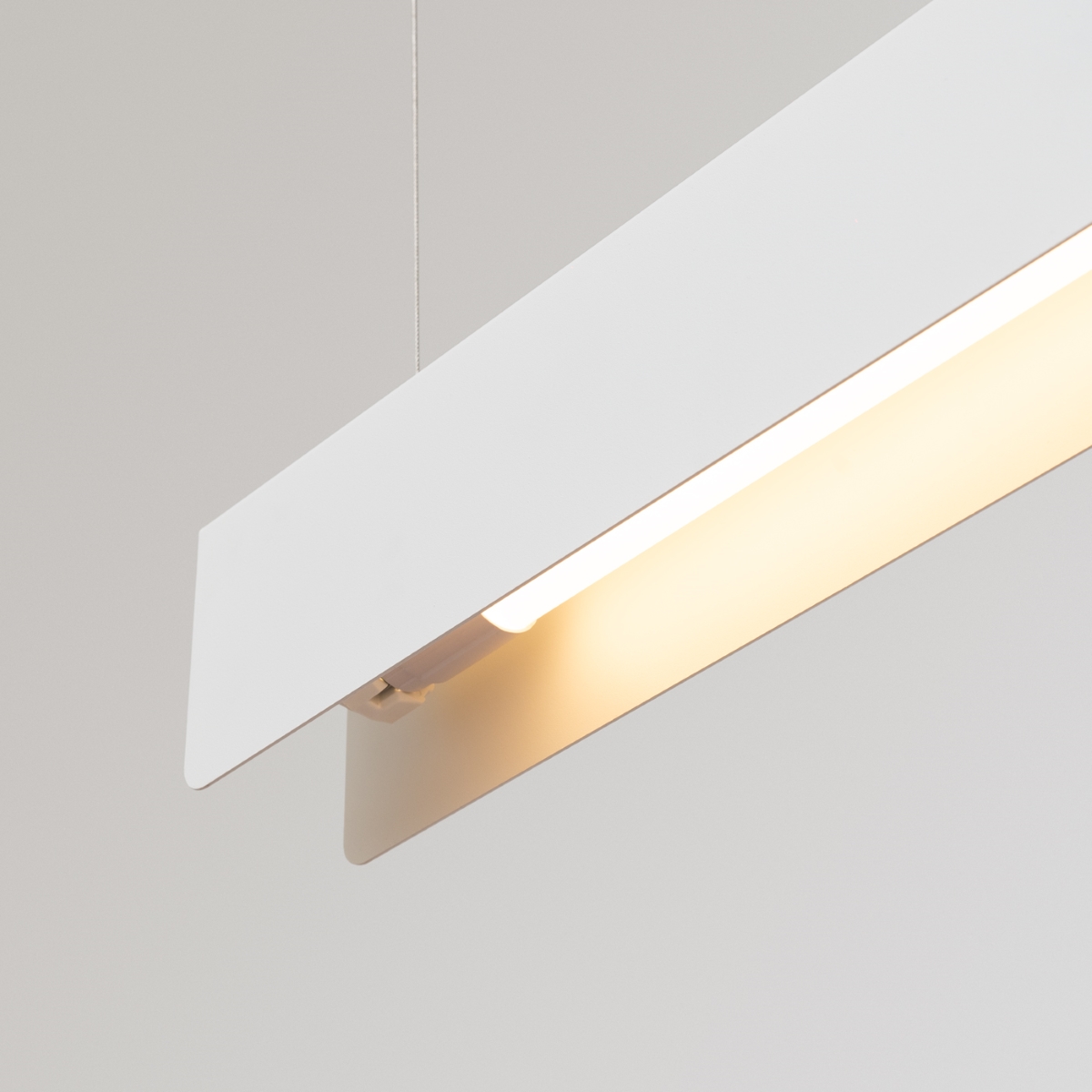 Suspension Acier Blanc G13 1 Spark blanc, EDEN