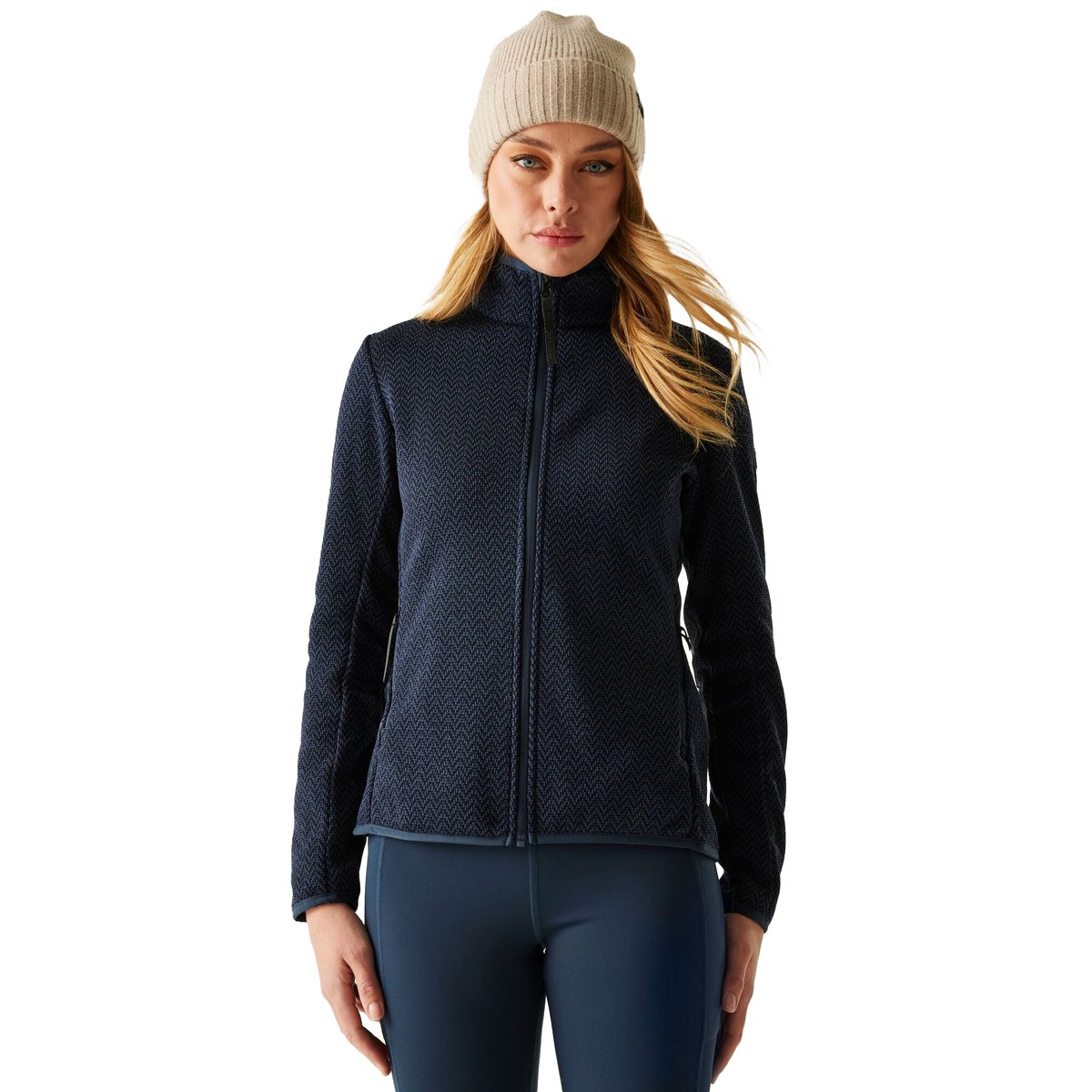 Veste polaire ELZIE bleu marine / bleu foncé, REGATTA