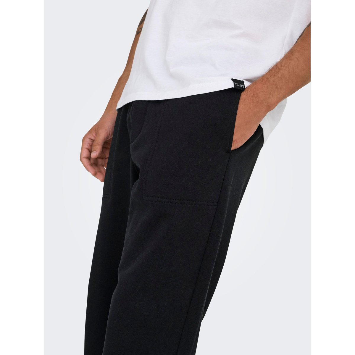Jogger black 1, ONLY & SONS