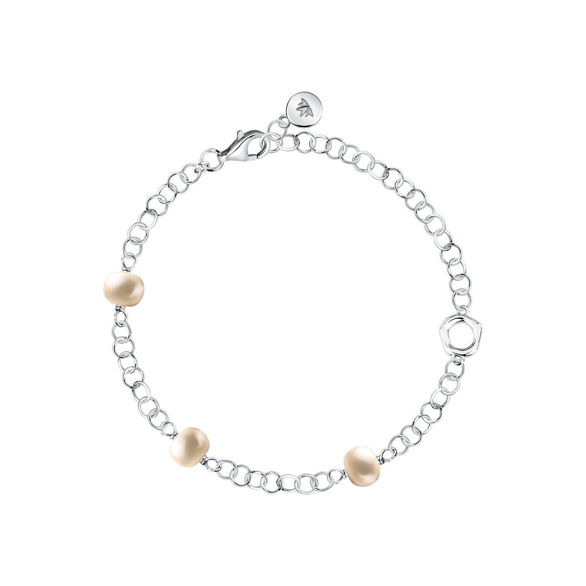 Bracelets en Perle D'eau Douce/argent 925/1000 Recyclé et Perle d'eau douce argent, MORELLATO